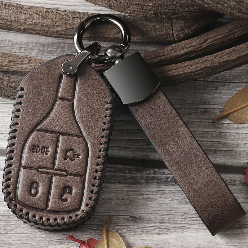 Чехол для ключей из натуральной кожи автомобиля чехол Maserati президент Geberit