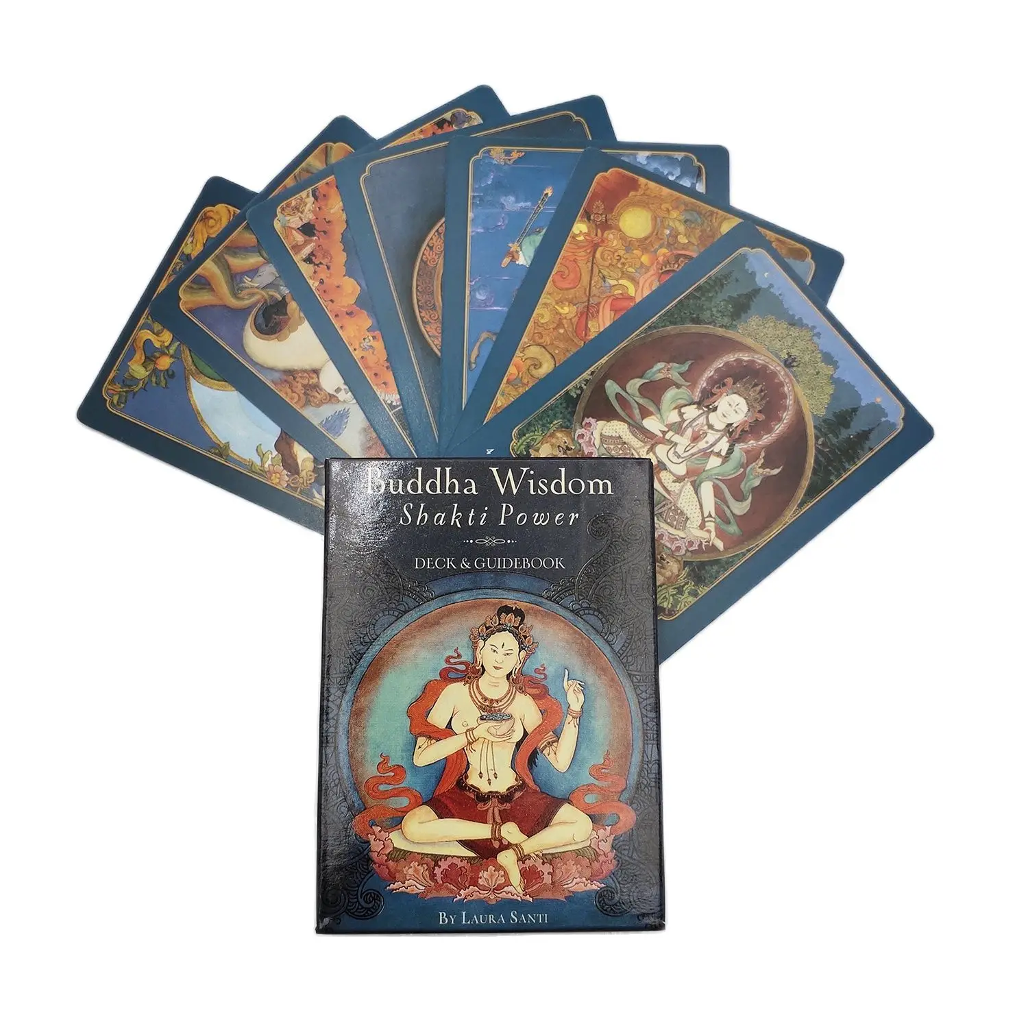 

Buddha Wisdom Shakti Power Tarot Deck Divination Fate Oracle Card Family Playing Birthday Gift Party Entertainment Board Game