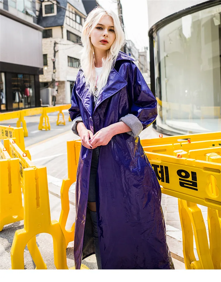 Ветровка средней длины для женщин Новинка 2019 года сезон весна-осень ветровка в