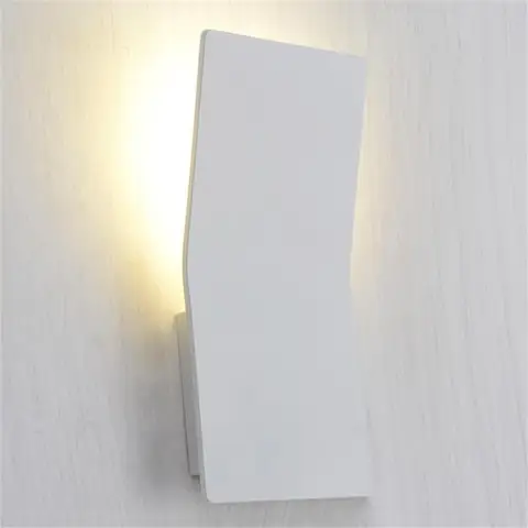 Современные минималистичные алюминиевые светодиодные Настенные светильники в скандинавском стиле, домашний декор, комнатные Настенные светильники для гостиной, светильники 3 Вт, искусственное простое освещение