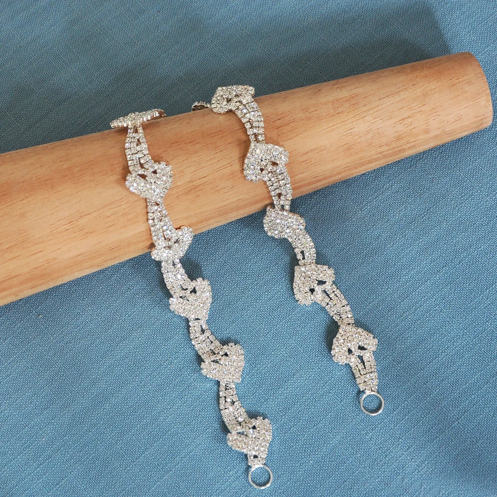 Роскошные блестящие бусины ручной работы с искусственным жемчугом для свадебной