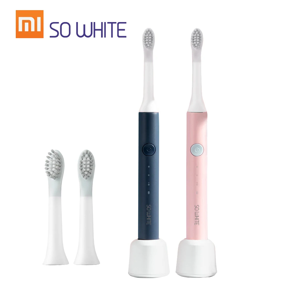 Серебристый SOOCAS(PINGJING) EX3 звуковая зубная щетка электрическая Xiaomi Mijia зубная щетка Ультра звуковая USB перезаряжаемая Глубокая чистка Водонепроницаемая IPX7 - Цвет: Серебристый