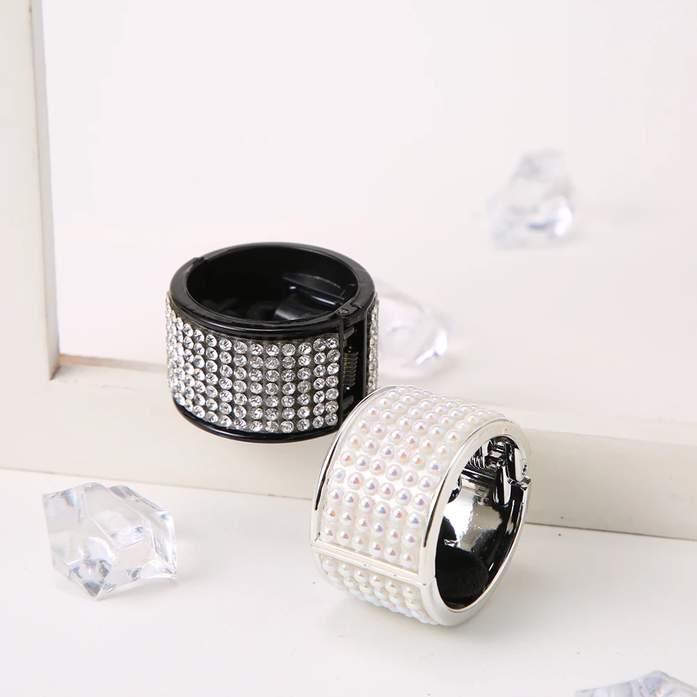 style 14 Резинка для волос с жемчугом, стразы, резинка для волос, резинка для волос, держатель для конского хвоста, узор для женщин, девушек, аксессуары для волос, ободок - Цвет: style 14