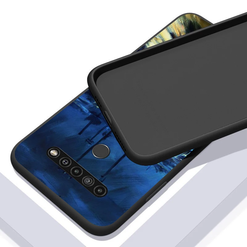 

Cool painting Car for LG K92 K71 K62 K61 K52 K51S K50S K42 K41 K40S K31 K30 K22 K20 ThinQ Black Phone Case