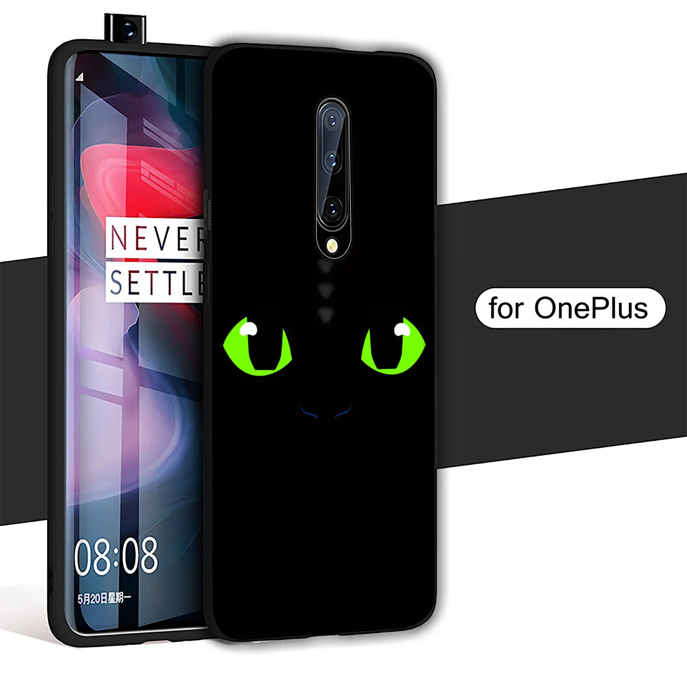 IYICAO How to Train Your Dragon Toothless Soft Silicone Phone Case for Oneplus 7T 7 Pro 6 6T 5 5T Cover One Plus |