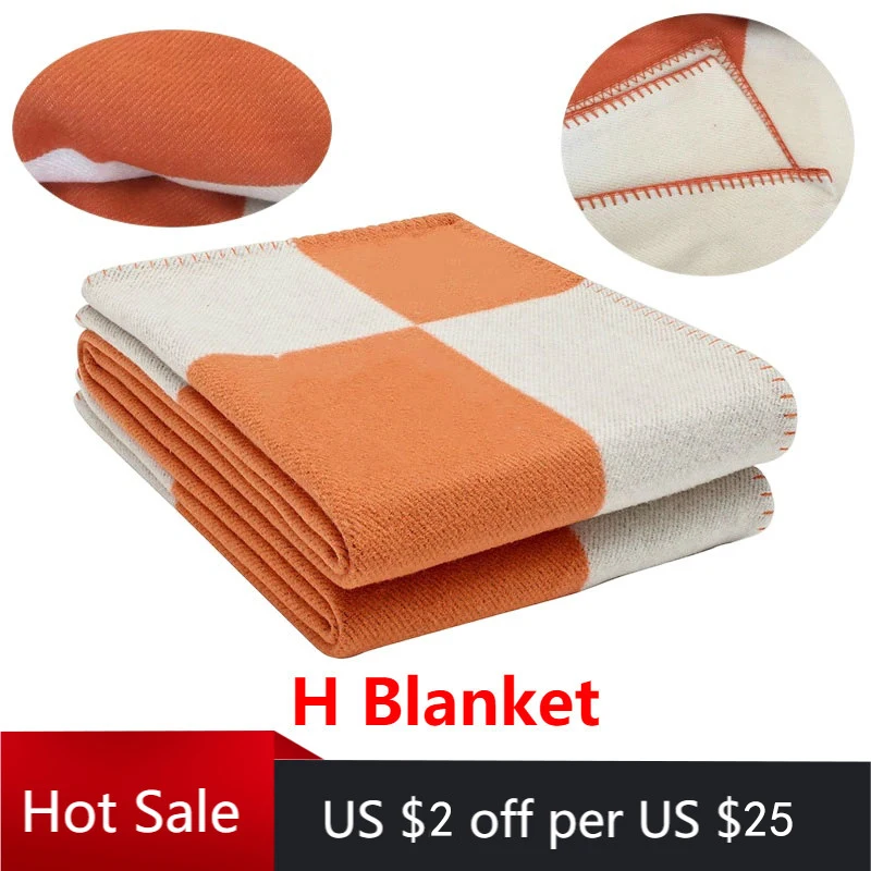 Клетчатое кашемировое одеяло вязаный крючком мягкий шерстяной шарф шаль