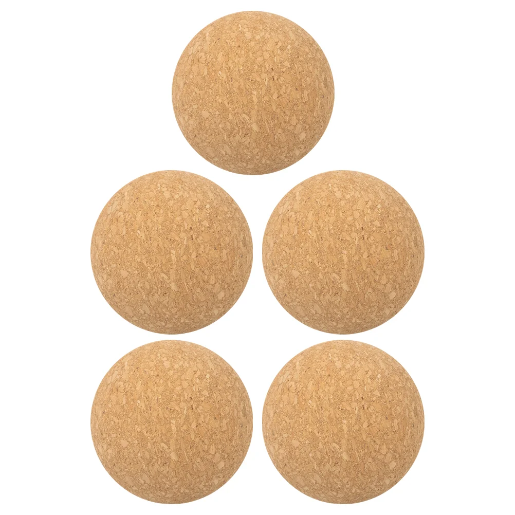 

5Pcs Wooden Tabletop Footballs Funny Desktop Soccer Balls Interactive Balls Toys