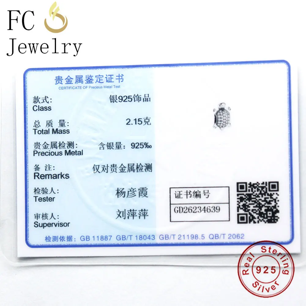 FC Jewelry Fit оригинальные брендовые Подвески браслет 925 пробы серебряные животные