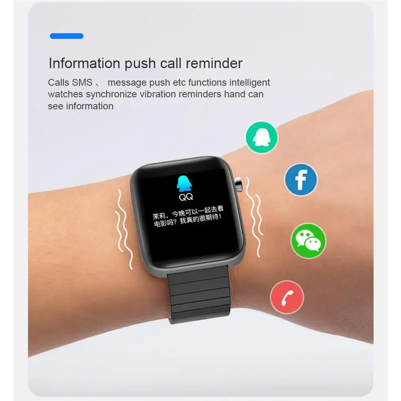 

V68 Bluetooth Smart Watch men Heart Rate blood pressure Smartwatch Waterproof Clock Fitness Tracker Bracelet for ios xiaomi