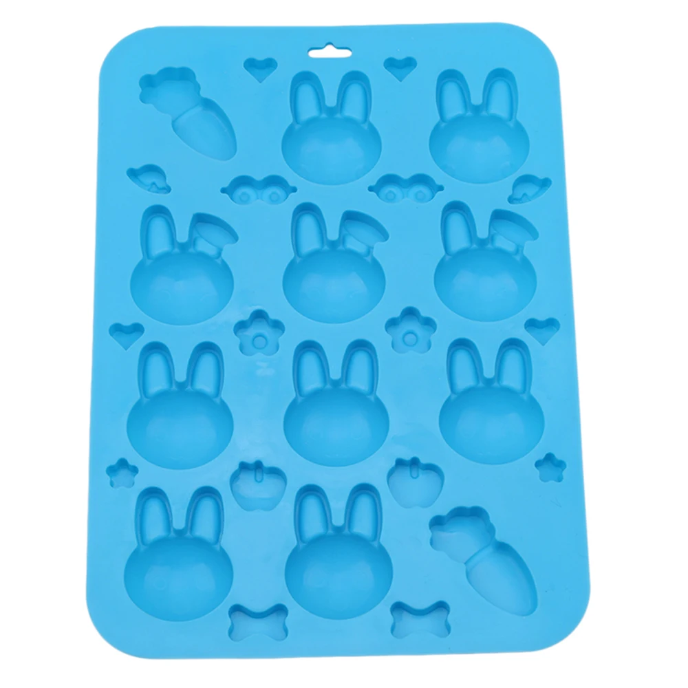 1 шт. 10 отверстий форма для торта с кроликом резак печенья инструмент выпечки