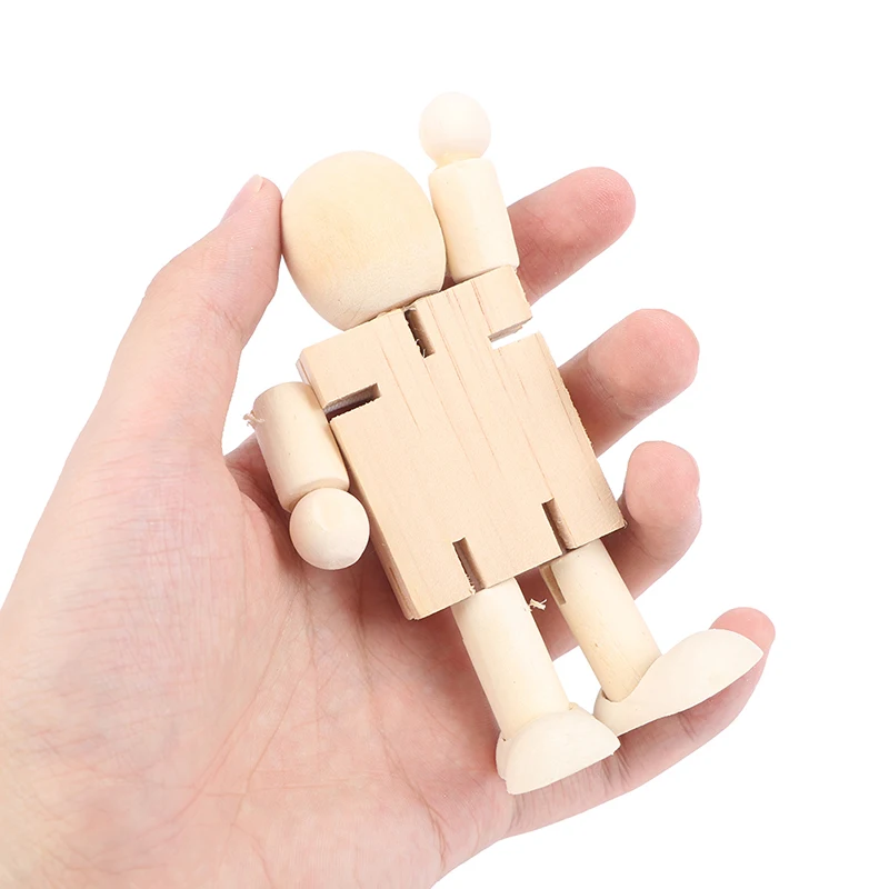 

Wooden Manikin Man Figures Model Painting Artist Drawing Sketch Mannequin DIY
