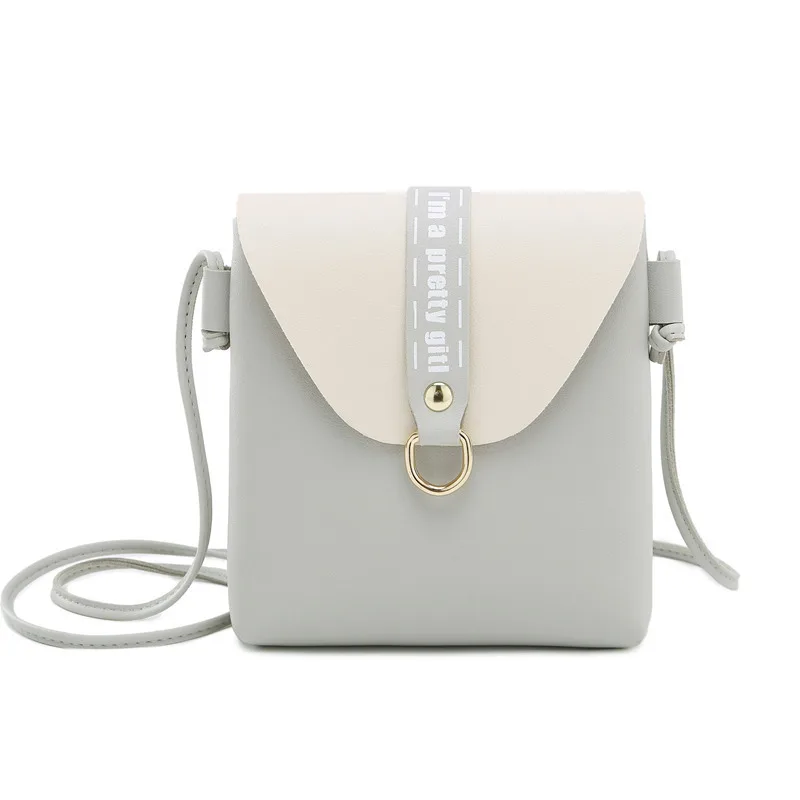 

Брендовая миниатюрная сумка через плечо для женщин, Дамский клатч с кармашком для сотового телефона, модная кожаная дамская сумочка на заще...