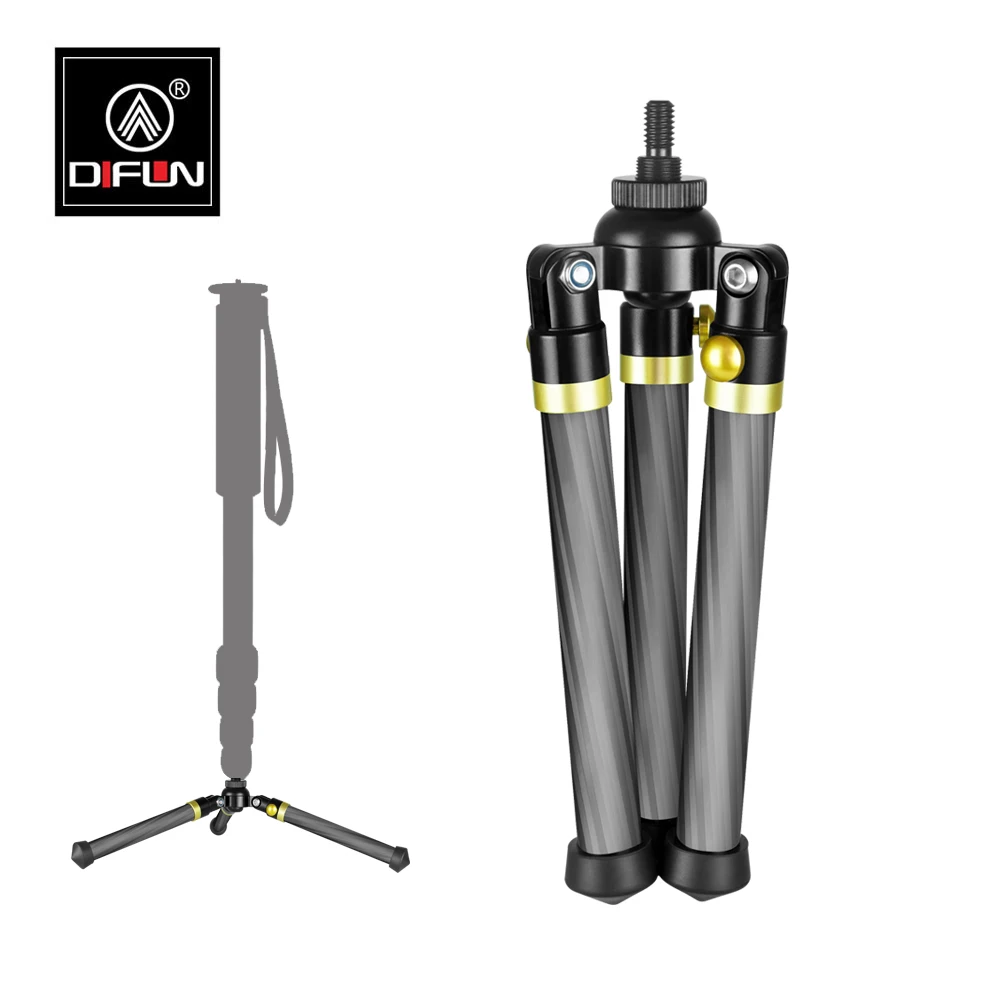 DIFUN X-19C Tripode para Movil Phone Camara Профессиональный штатив 1/4 винт мини монопод опорная