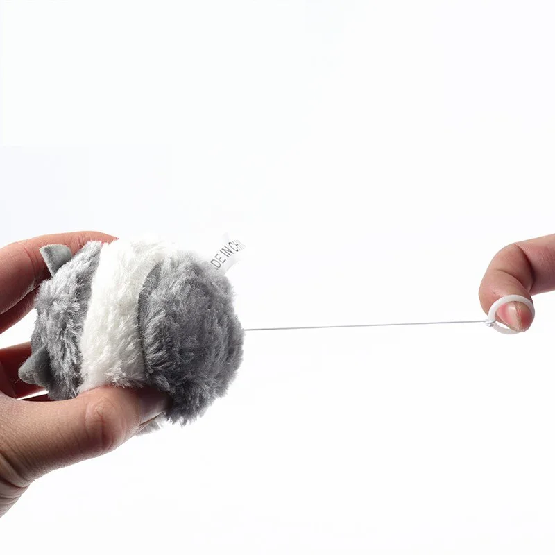 Искусственная игрушка для кошек милая маленькая модель вытягивающее кольцо