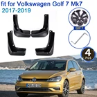 Для Volkswagen Golf 7 MK7 2017-2019 автомобиля брызговик 4x крыло брызговиков Средства для укладки волос обновления брызговик клапаном защита от брызг
