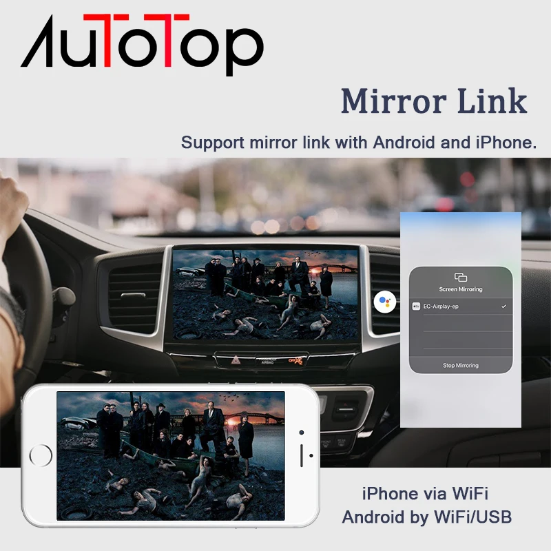 AUTOTOP 7 &quot2 Din Android 10 0 мультимедийный плеер для Outlander Lancer ASX 2012 2018 автомобильный радио