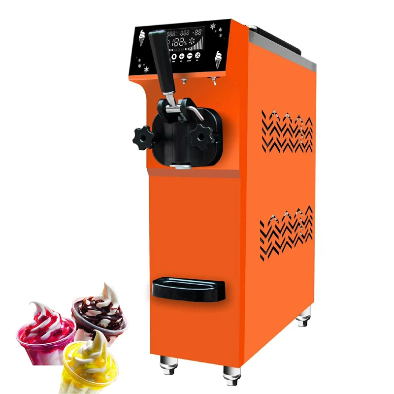 Настольная машина для приготовления мягкого мороженого устройство десертов с