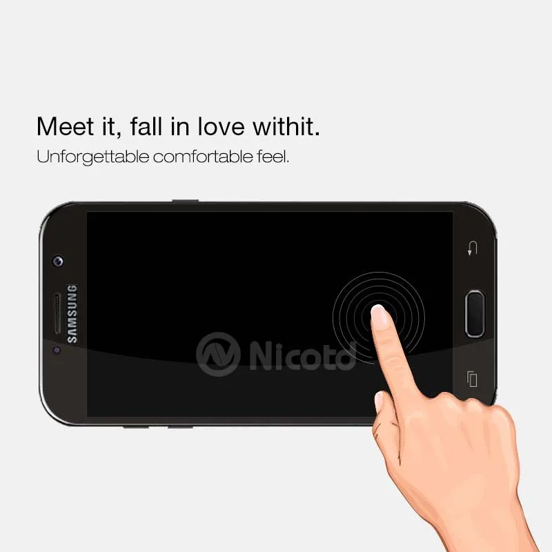 2 шт./лот для Samsung J5 J7 J3 2017 2016 ЕС полное покрытие закаленное стекло Galaxy A3 A5 A7 защита