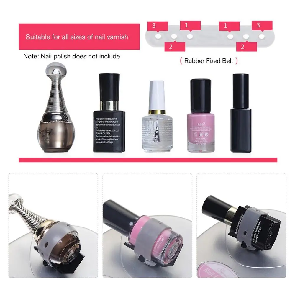 NLSH 1 шейкер для ногтей Регулируемый Гель лак бутылка встряхиватель машина
