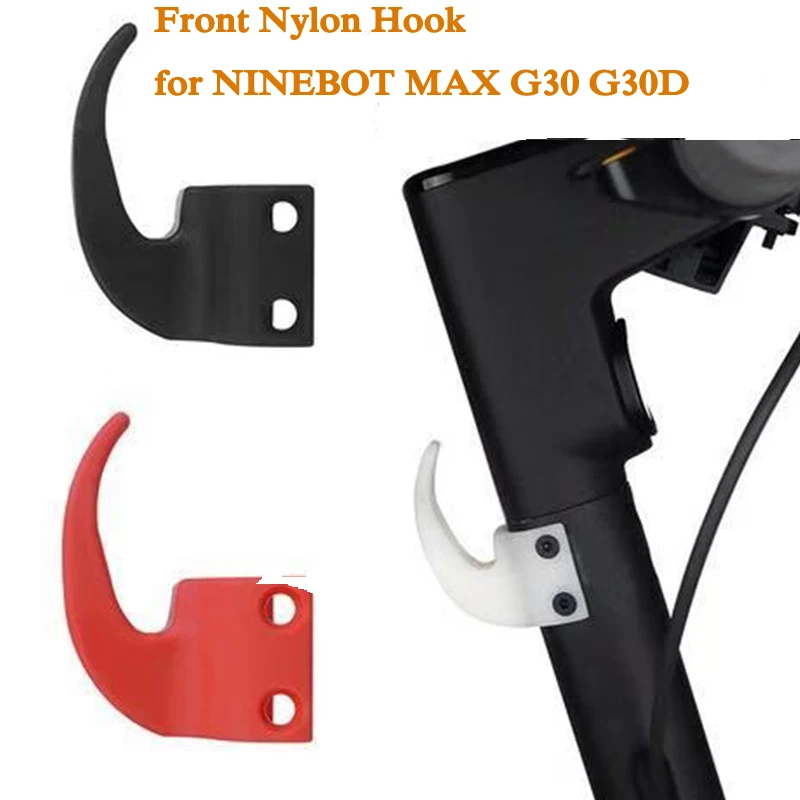

Front Nylon Storage Hook Hanging Bags Claw Hanger for Xiaomi NINEBOT MAX G30 G30D Electric Scooter Skateboard Accessories Part