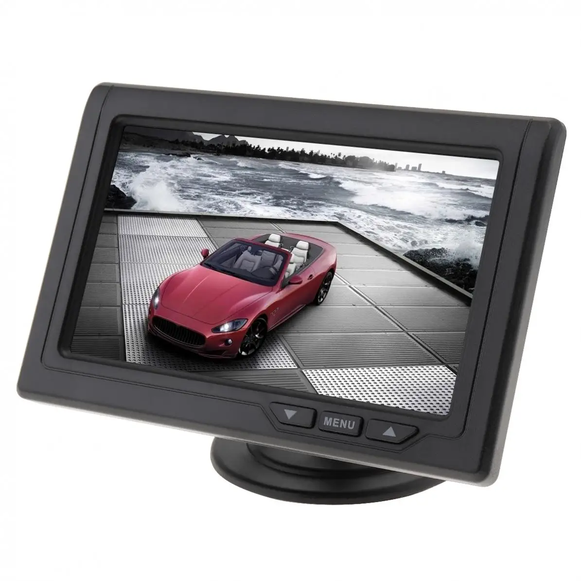 Универсальный автомобильный монитор HORIZON 4 3 дюйма TFT LCD 480x272 16:9 экран 2-полосный
