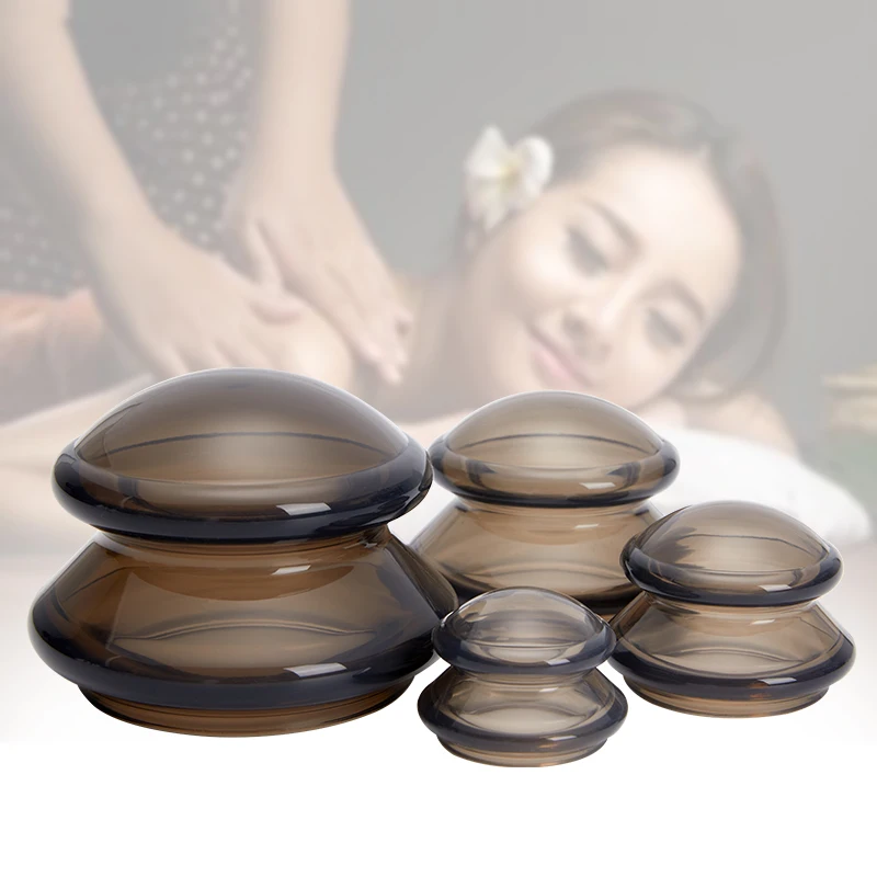 Силиконовые вакуумные чашки Ventosas массажные для тела анти целлюлита снижение