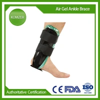 air gel ankle brace stirrup ankle splint rigid stabilizer for sprains strains post op cast support and injury protection
