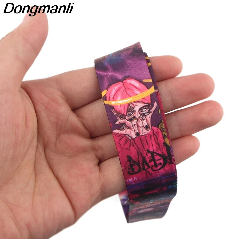 P3946 Dongmanli Lil открытый ожерелье бейдж со шнурком ID Lanyards/Мобильный телефон Веревка/ключ нашейные ремешки Ремешки