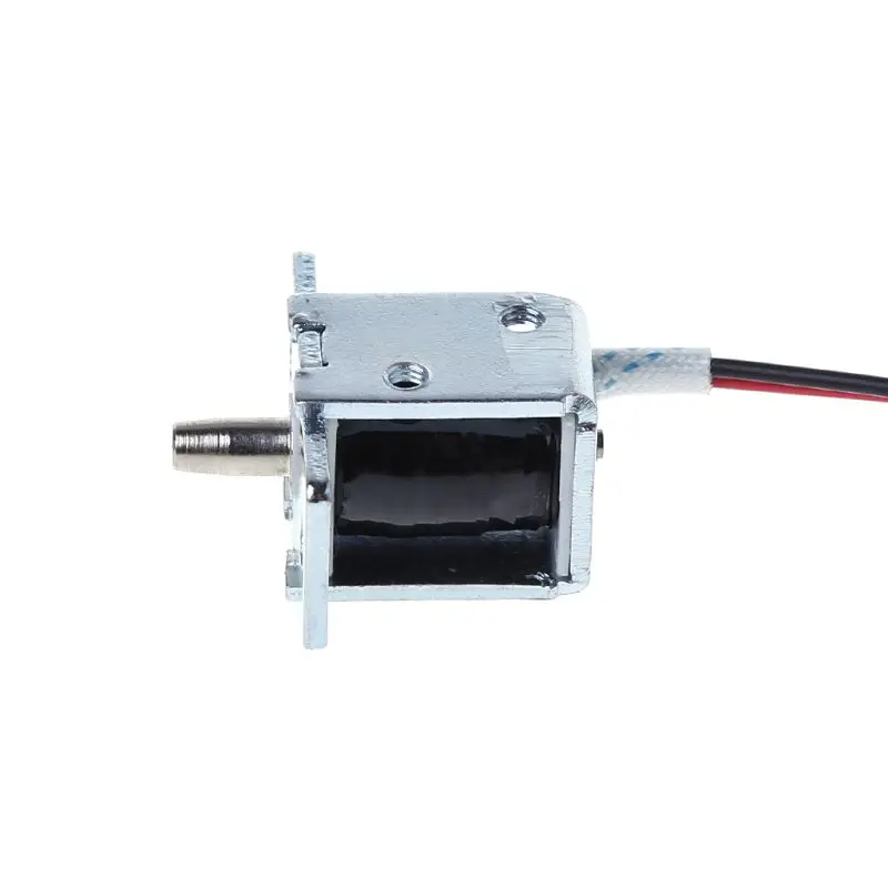 

DC 12V 0.5A Mini Electric Magnetic Cabinet Bolt Push-Pull Lock Release Assembly Solenoid Access Control
