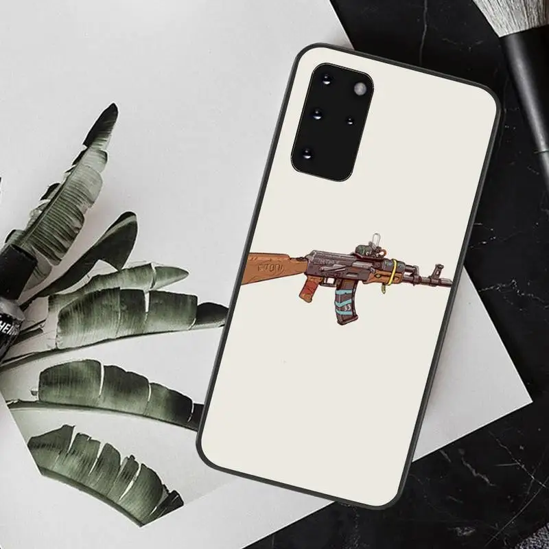 Роскошный чехол для телефона PENGHUWAN AK47 Gun DIY Samsung S20 plus Ultra S6 S7 edge S8 S9 S10 5G | Мобильные