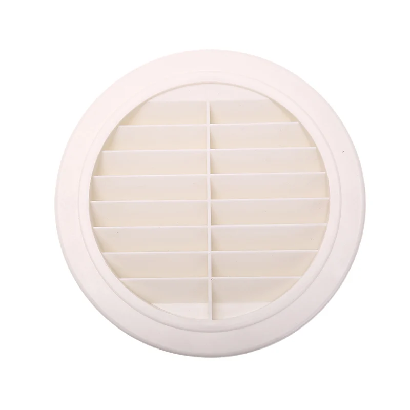 

1pc Round Air Vent ABS Louver Grille Cover PP Ventilation Grille Air Grille