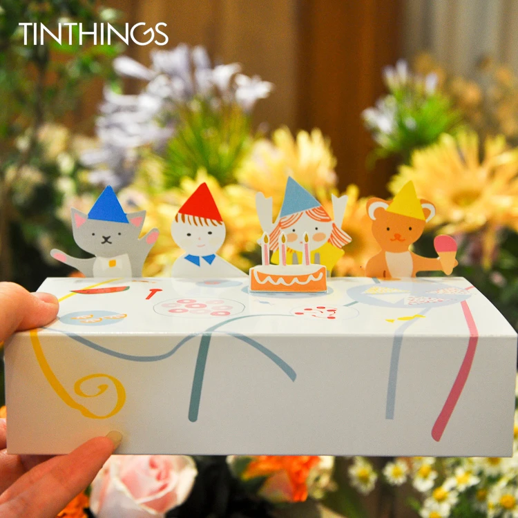 80 шт. коробка для конфет детского дня рождения мультяшное шоколадное печенье