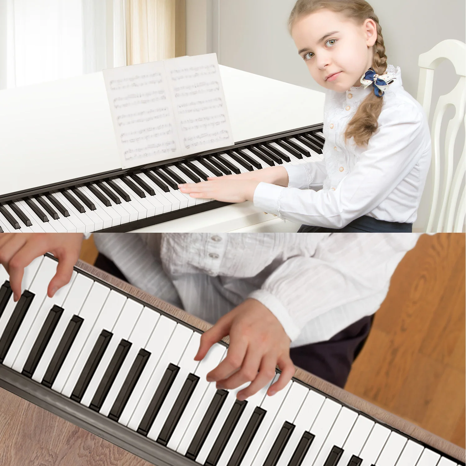 Цифровое электронное пианино клавиатура 88 клавиш MIDI-выход встроенные