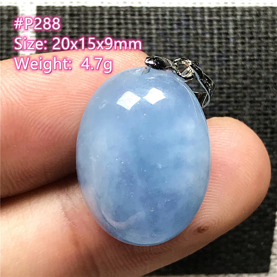 

Top Natural Ocean Blue Aquamarine Crystal Pendant Jewelry For Women Men Healing Beauty Gift 20x15x9mm Beads Stone Gemstone AAAAA