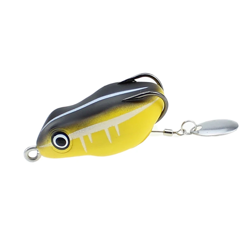 Рыболовная резиновая силиконовая приманка для рыбы в виде мягкой лягушки