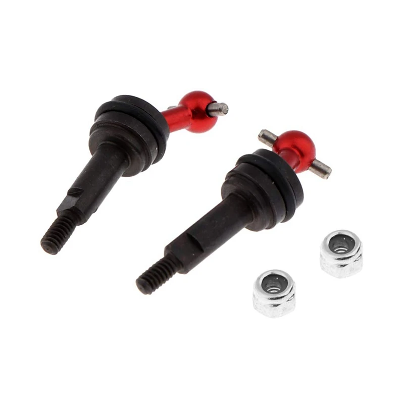 2 шт. Универсальный приводной шарнир из сплава красный с нижним корпусом