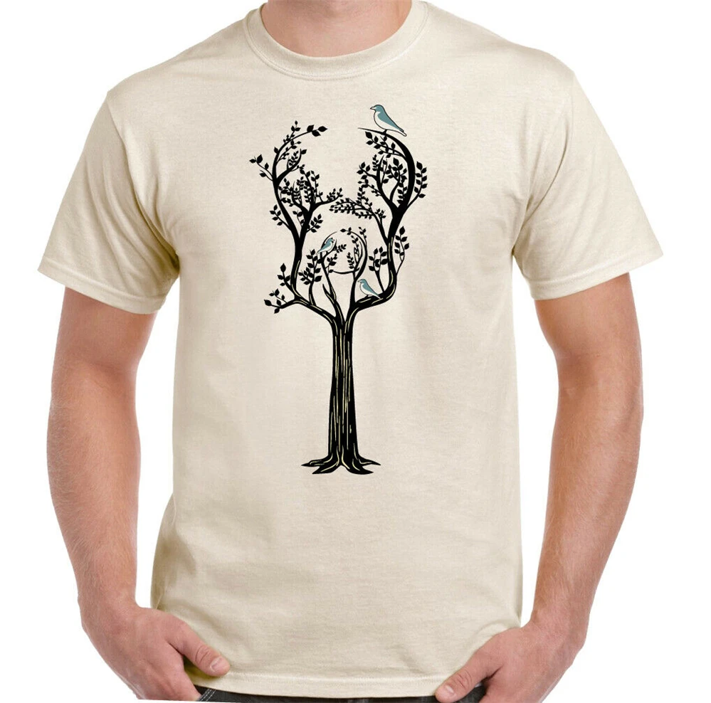 Гитарная футболка для мужчин и женщин Мужская акустическая елка забавная