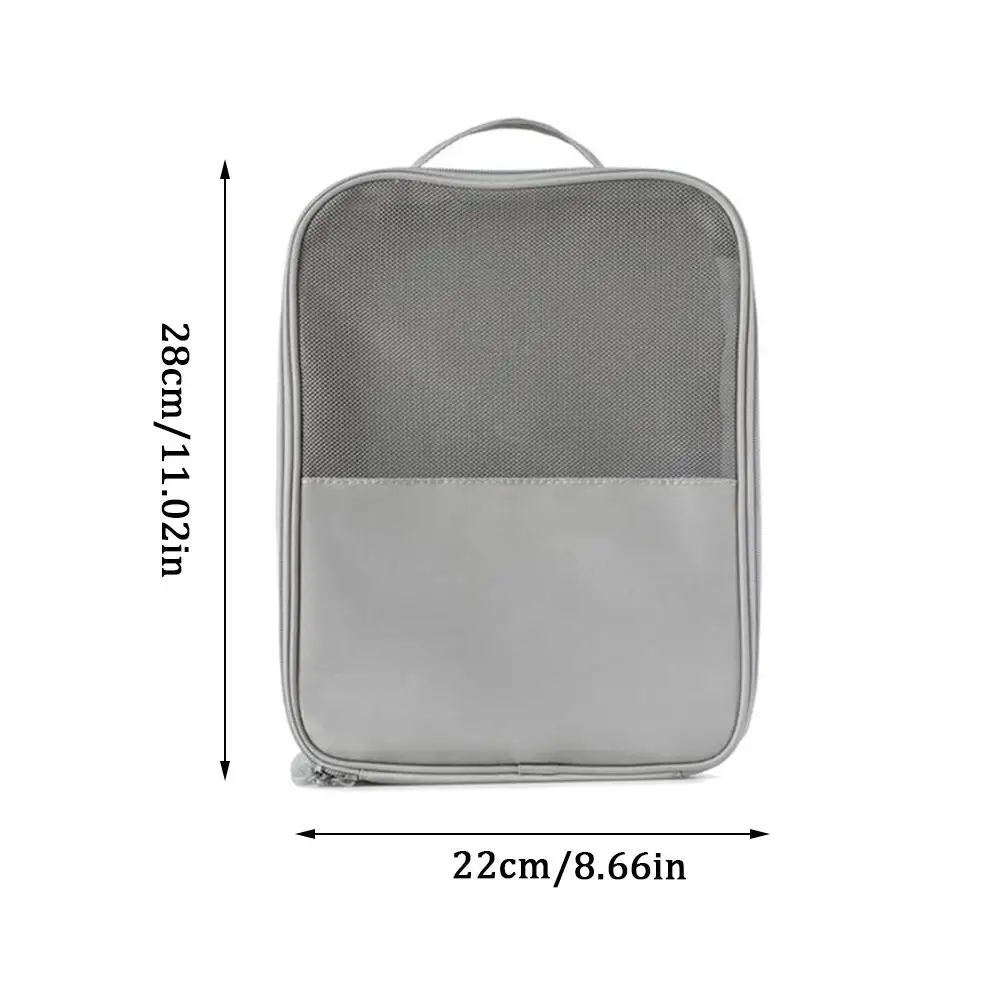 

Convenient Travel Shoe Storage Bag Shoe Storage Box Double Layer Portable Organizer Bags Shoe Sorting Pouch Multifunction