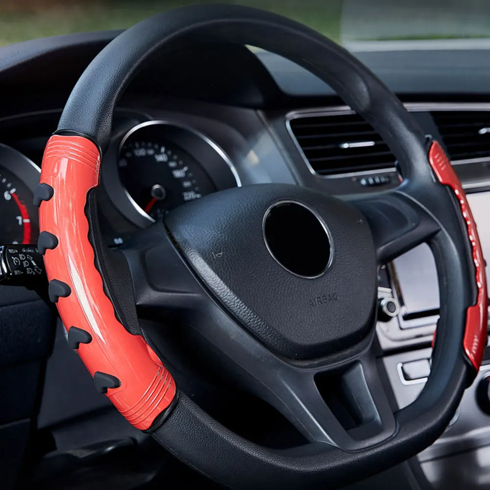1 комплект силиконовый авто чехол рулевого колеса автомобиля Нескользящие