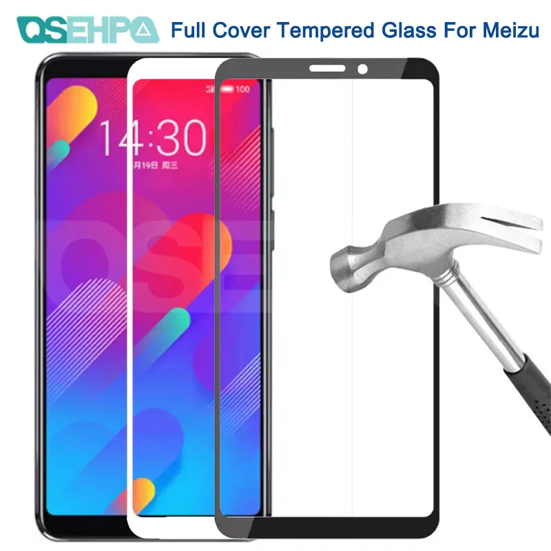 9D закаленное стекло для Meizu M8 Lite M8 Note M6 M5 Note M6S M6T M5S M5C V8 Pro Защитная стеклянная пленка чехол