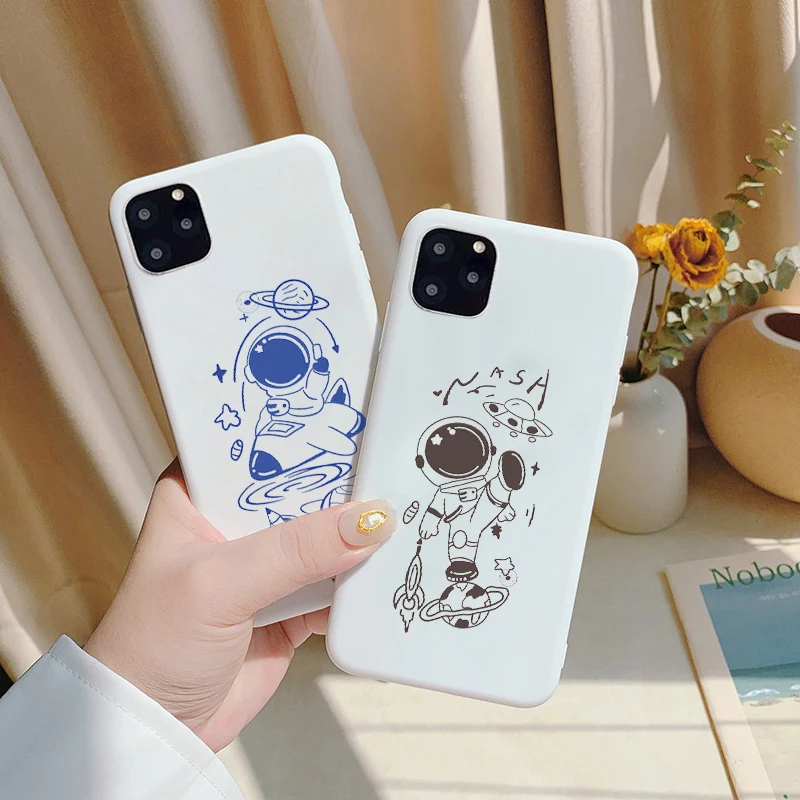 Чехол для телефона с изображением астронавта iPhone 6s 7 8 plus SE 2 12 11 Pro MAX X XS max XR |