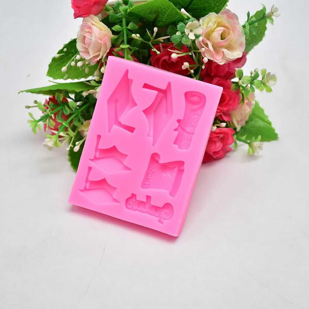 Колпачок для траншеек силиконовая форма помадки шоколада сладостей кухонный