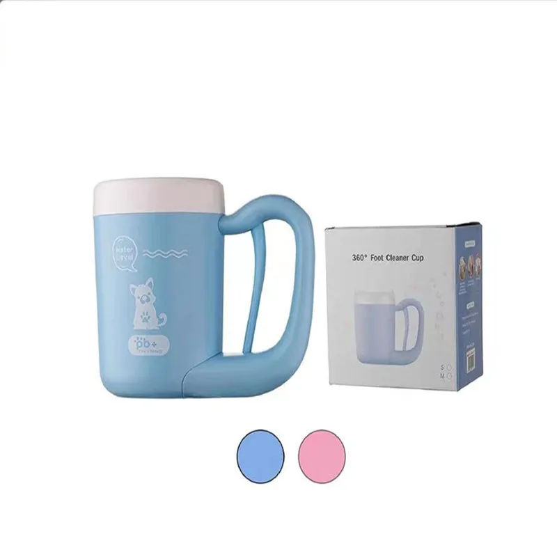 

Dog Paw Washer/Cleaner Cup Pet Paw Cleaner for Dogs Silicone Puppy Paw Cleaner & Grooming Brush Cup Quick Wash Muddy Paws Cup