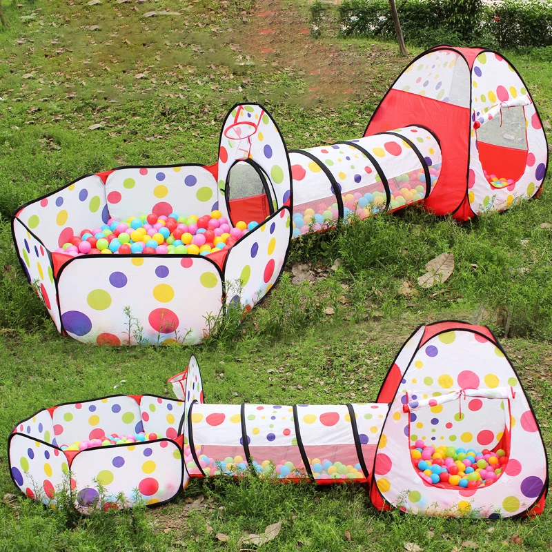 Игровой домик Игровая палатка игрушки бассейн с шариками Портативный Складная