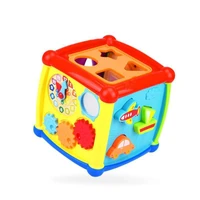61 sided activity box music early educational turn bead gear drum block sports city montessori toys animals forest smart