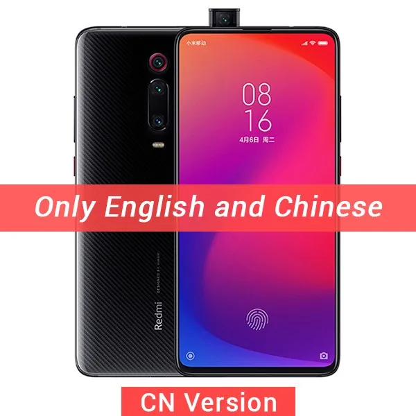 CN ROM Black Смартфон Xiaomi Redmi K20 с глобальной ПЗУ, 8 ГБ, 256 ГБ, Восьмиядерный процессор Snapdragon 730, задняя камера 48 МП, 6,3" AMOLED экран, аккумулятор 4000 мАч - Цвет: CN ROM Black