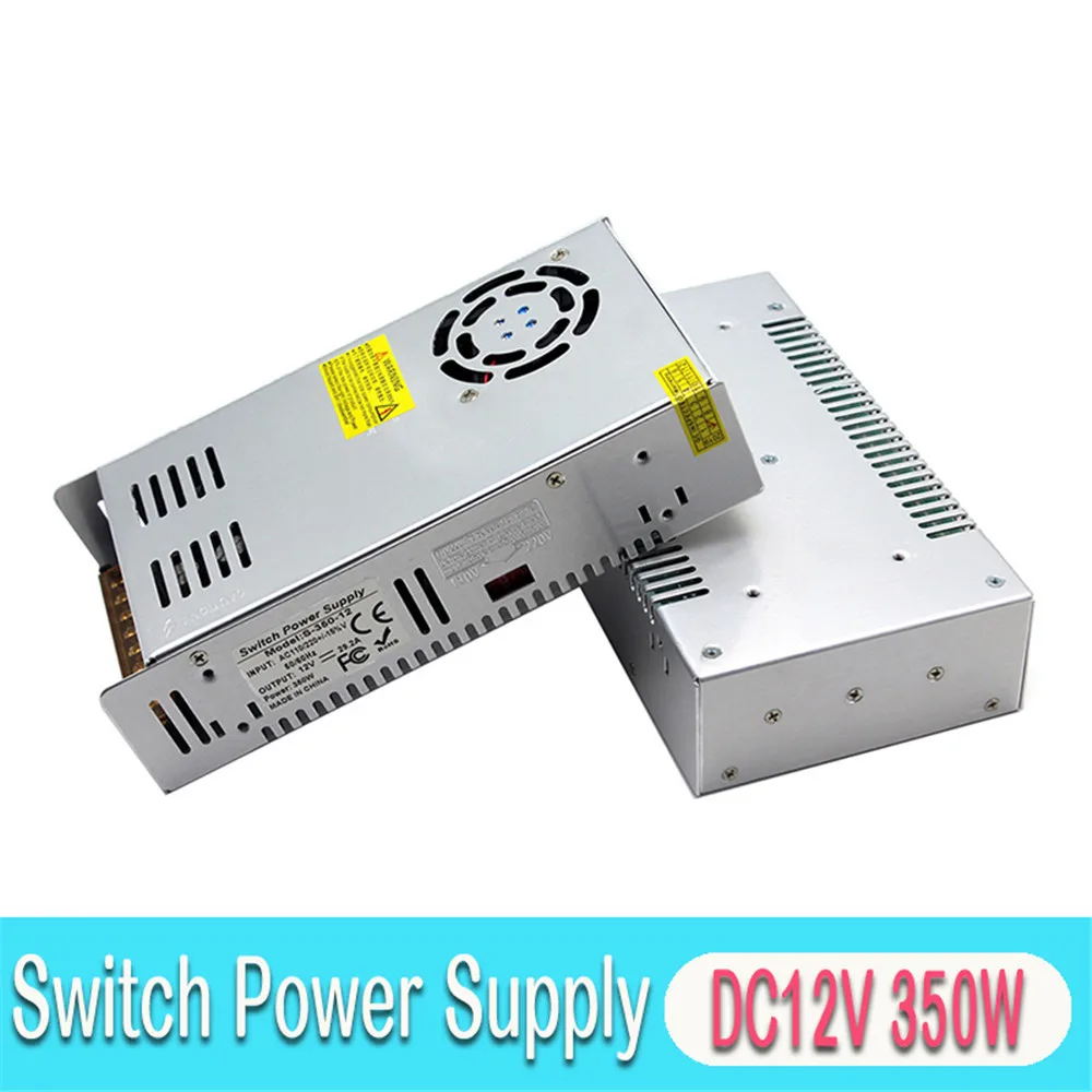 Источник питания DC 5V 12V 24V 25W 100W 150W 200W 250W 300W 350W светодиодный трансформатор