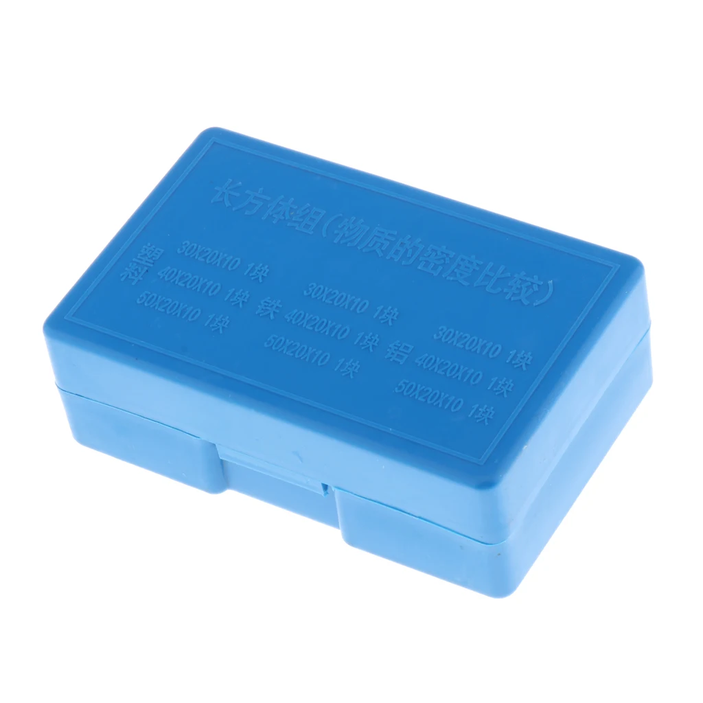 

Cuboidal Group Iron Aluminum Plastic Physical Density Blocks Physical