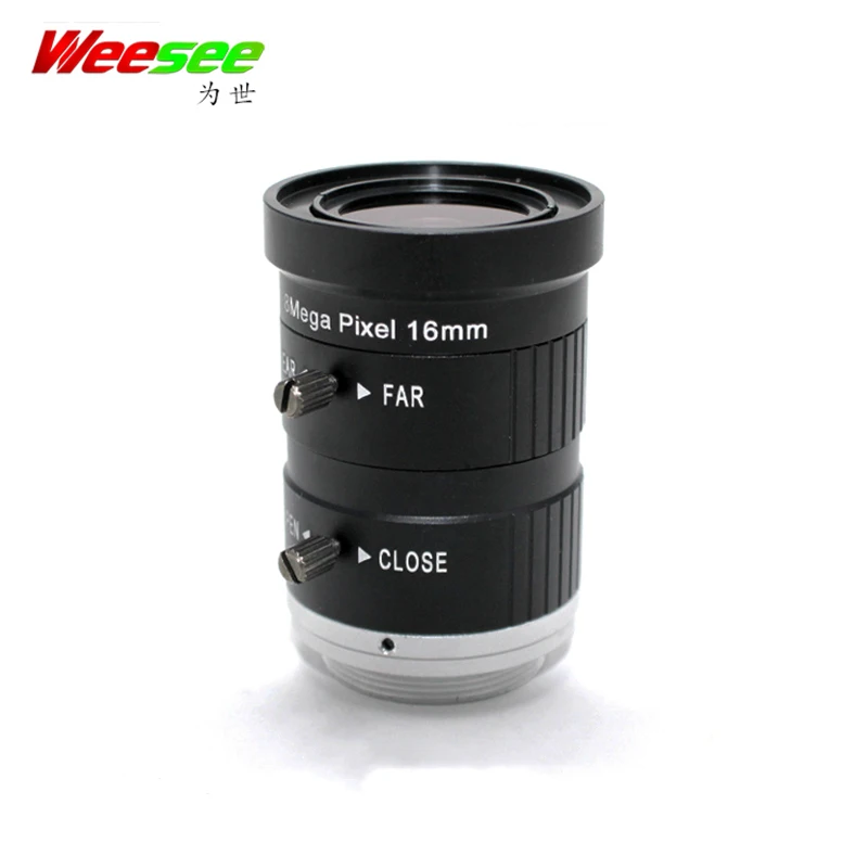 4K 8MP 16 мм F1.4 C Mount Professional 1 "Объективы для видеонаблюдения промышленные линзы