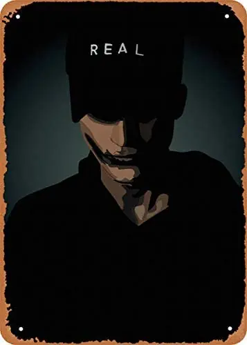 

Rapper 2 NF Plaque Poster Metal Tin Sign 8" x 12" Vintage Retro Wall Decor